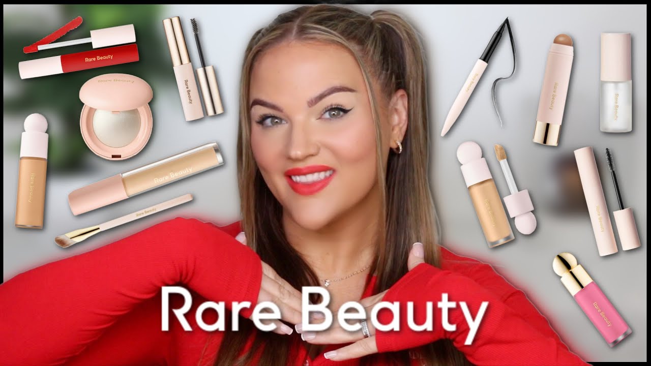 FULL FACE OF RARE BEAUTY  what products do you NEED?! 