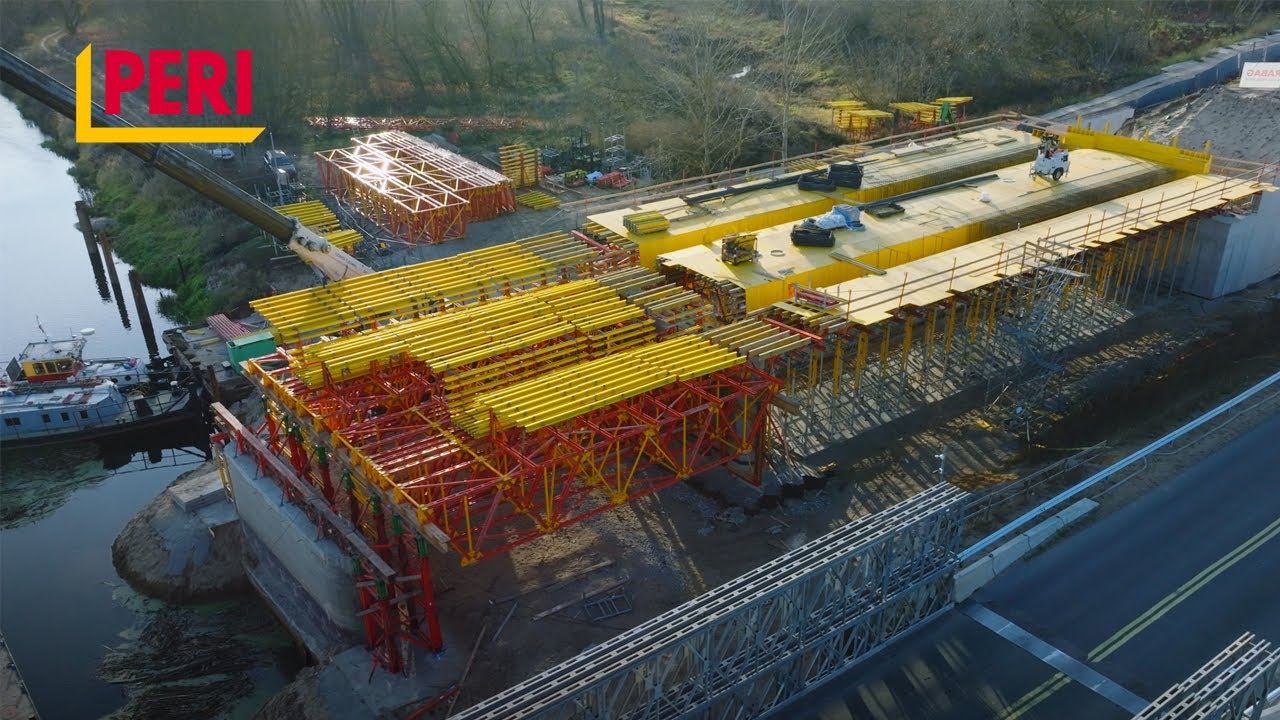 PROJEKT | kratownice ALPHAKIT na budowie mostu na Narwi w Wiźnie