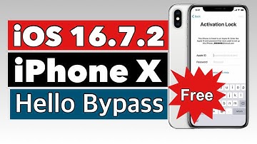 iphone X Hello Bypass iOS 16.7.2 Free With Unlocktool |iOS 16.7.2 Hello Bypass By Unlocktool|