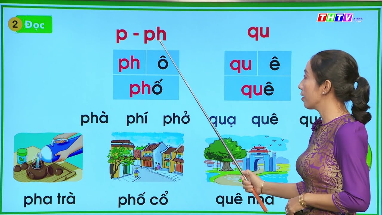 Bài 26: Ph  ph  Qu  qu|Tiếng Việt lớp 1|Kết nối tri thức  với cuộc sống|Truyền hình Trà Vinh|