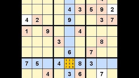 How to Solve New York Times Sudoku Hard October 19, 2021