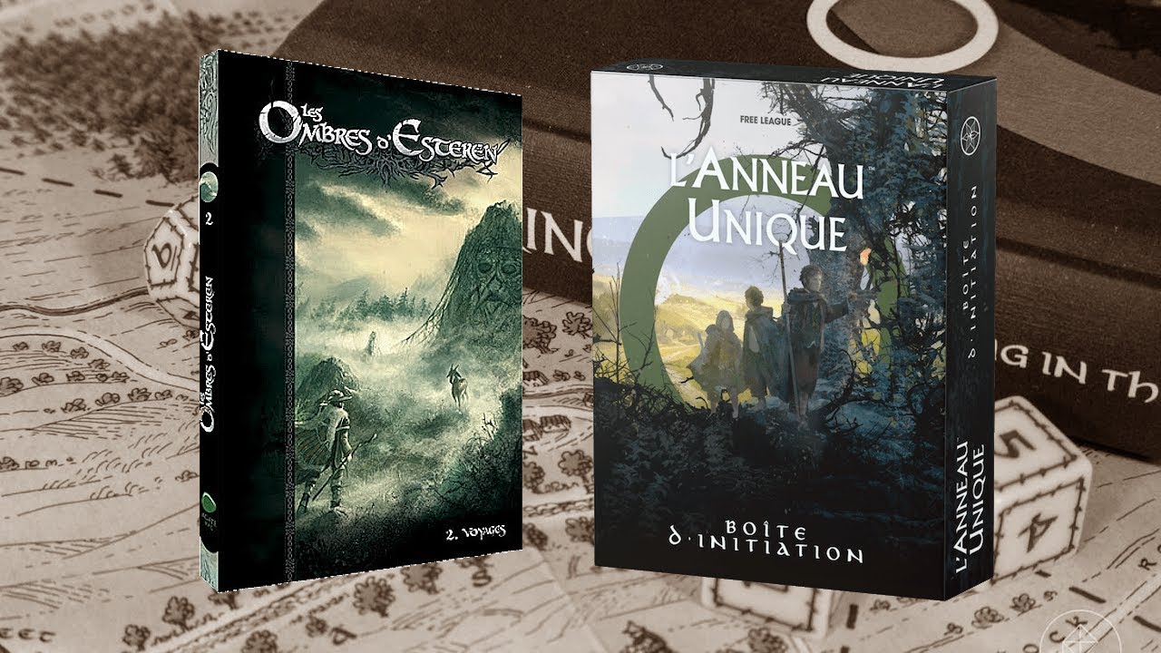 L'Anneau Unique - Boîte D'Initiation (FR) - Edge - Jeu De Rôle - Comme Neuf