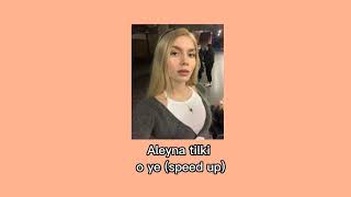 Aleyna tilki o ye ( speed up ) Resimi