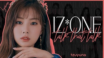 How Would IZ*ONE sing Talk That Talk (TWICE)