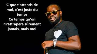 maitre gims ou aller (parole)