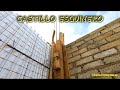 ¿Como encofrar un castillo esquinero? | Paso a Paso | CONSTRUCCIONES IDEALES