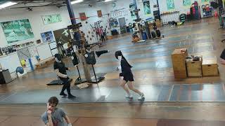Beating very defensive Opponents| Indirect riposte | Judy Li | Epee