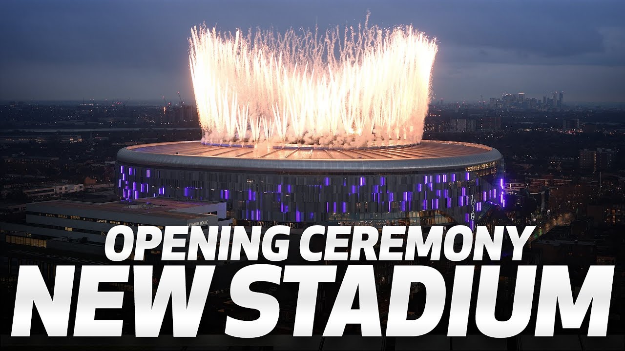 Tottenham Hotspur Stadium Opening Ceremony Youtube