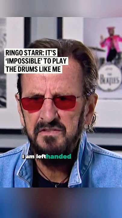 Ringo Starr explains why his drumming style is hard to emulate #ringostarr #thebeatles