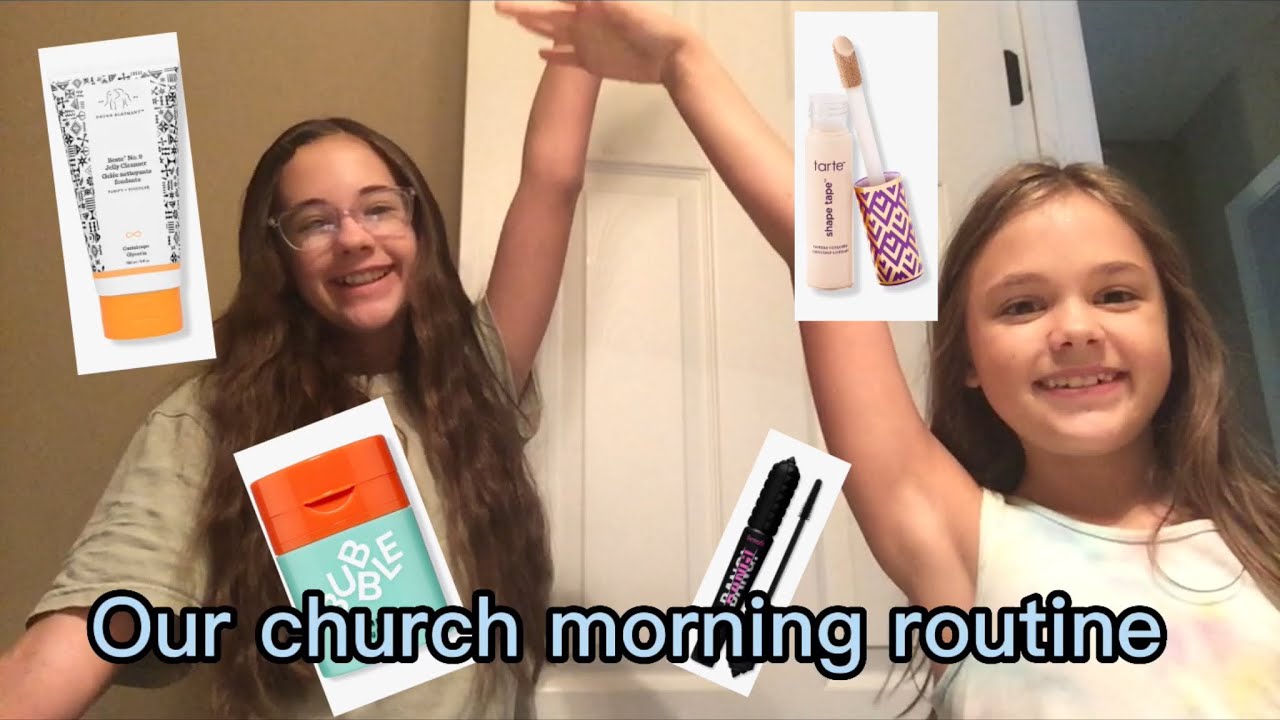 Our CHURCH Morning ROUTiNE, GRWM Morning VLOG - YouTube