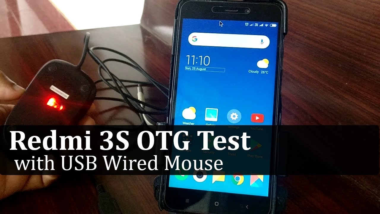 Redmi 3S OTG TEST with USB Mouse | Mi3s OTG Test | 2019 | Instant Tutorial | Ftopreview.com