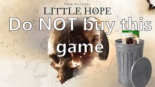 Until Dawn Sequel Little Hope Review Rant