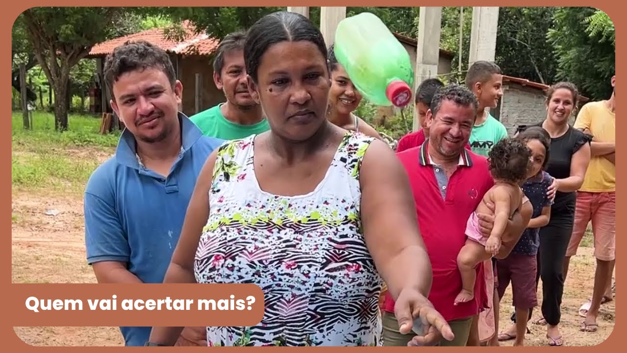 ESSE É O DESAFIO DA GARRAFA: Quem vai acertar mais?