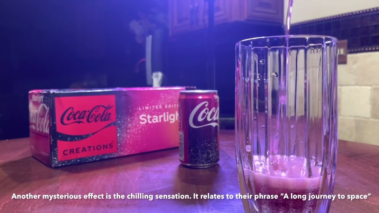 First Look and Reaction to Coca Cola Starlight!!