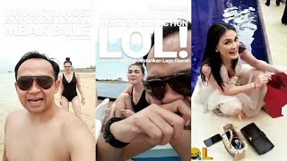 WOW !! SEXY BANGET LUNA MAYA CUMA PAKE BIKINI MAEN' DAN BERENANG DI PANTAI BALI