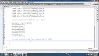 Registration Page with JSP Servlet and DB2 Database Using MVC Architecture