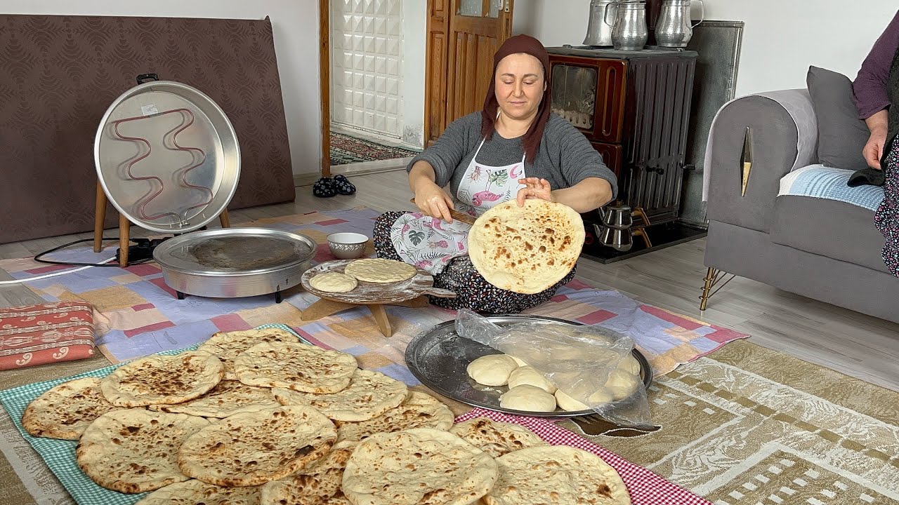 Yeni aldığım tandır ocağında muhteşem mi muhteşem TANDIR EKMEĞİ YAPIMI❗️Bu kadarını beklemiyordum 