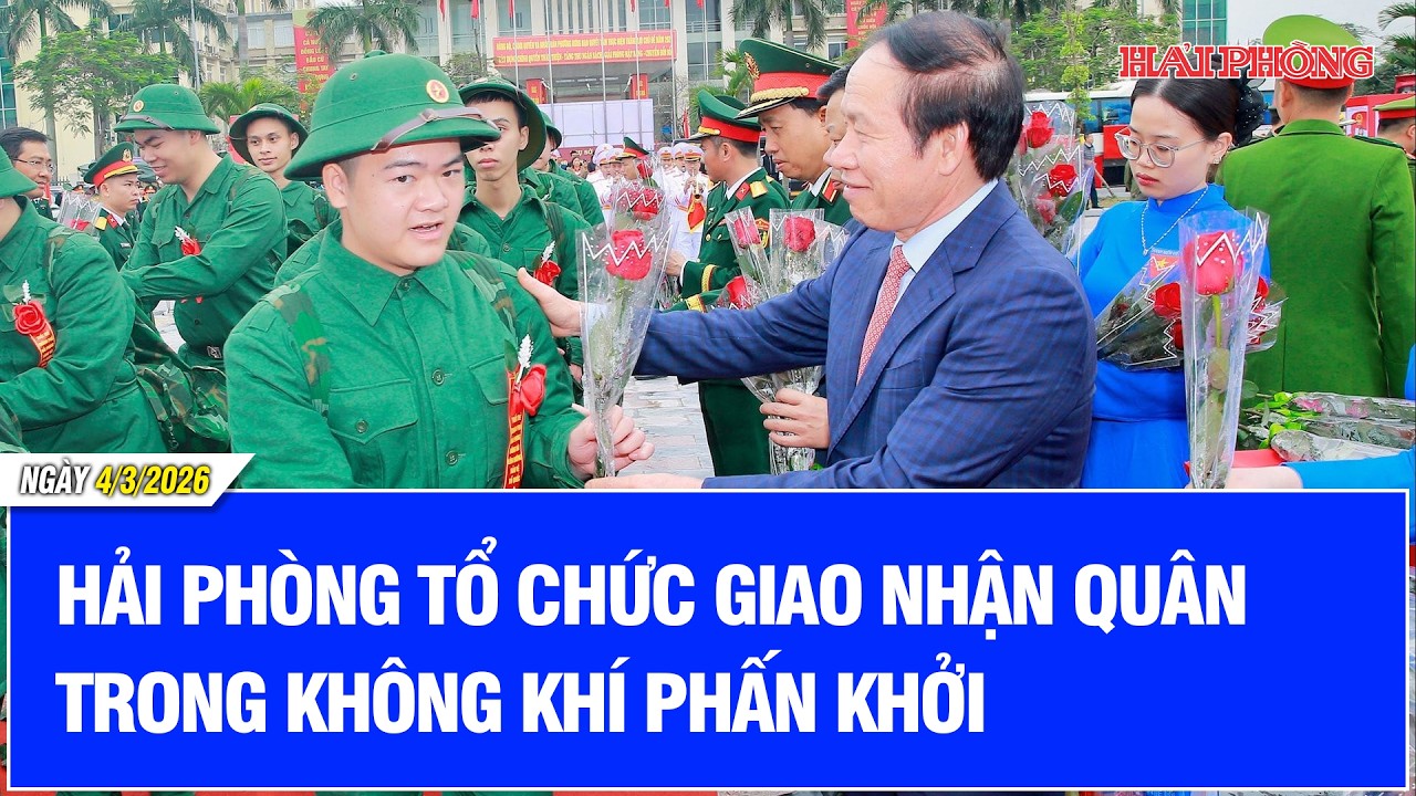 Hải Phòng tổ chức giao nhận quân trong không khí phấn khởi