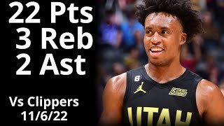 Collin Sexton 22 Points vs Clippers Highlights