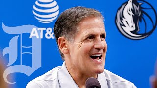 Dallas Mavericks owner Mark Cuban speaks about new GM Nico Harrison