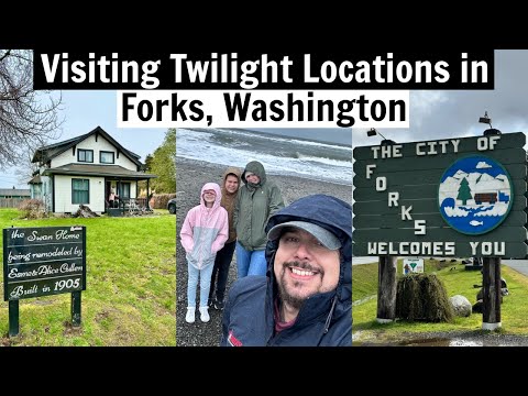 Visiting Forks, Washington *SWAN HOUSE* Twilight locations  | Hannah's 10th Birthday | April 2023