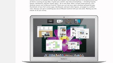 Mac OS X Lion Details