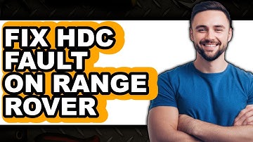 How to Fix Hdc Fault on Range Rover (Only Way)
