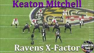 Keaton Mitchell Highlights at Ravens Bye Week - WEAPON X