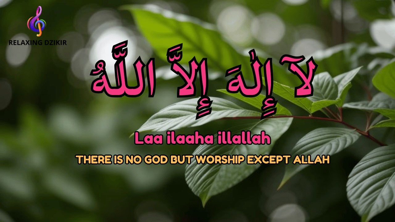 Daily Calm Dzikir LAILAHAILLALLAH Stress Recovery