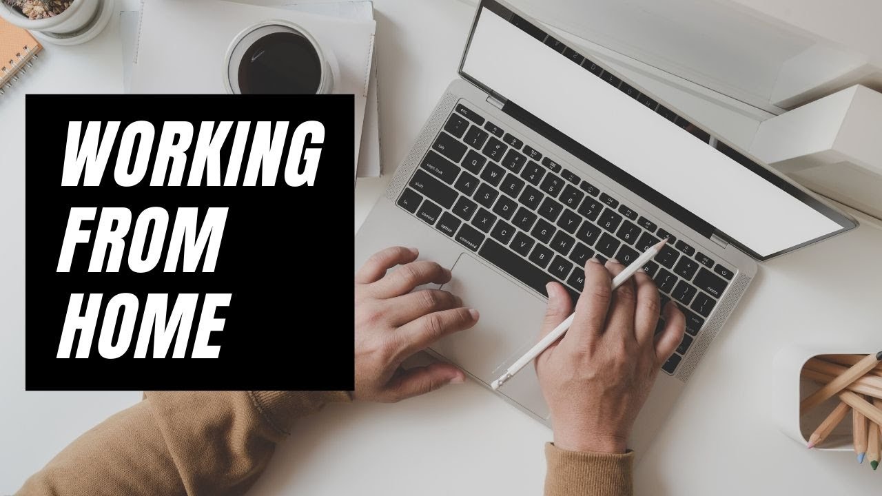 WE'RE WORKING FROM HOME