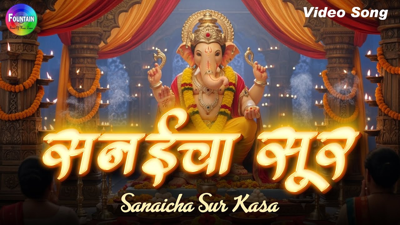 गणपती सुपरहिट गाणी Sanaicha Sur Kasa | Ganpati Songs Marathi | Ganesh Chaturthi Songs