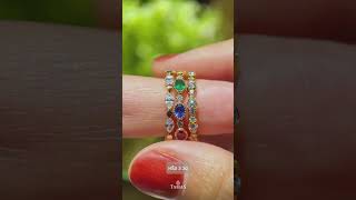 ดีไซน์การสวมใส่แหวนพลอยนพเก้าให้เป็นสไตล์คุณได้ง่ายๆ💍💎✨
