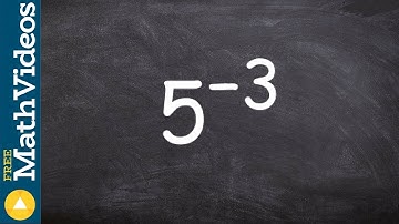 Learn how to rewrite a number with a negative power
