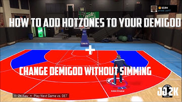 How To Get Hot Zones Demigod +  Changes To Demigod  Without Simming | NBA 2K15
