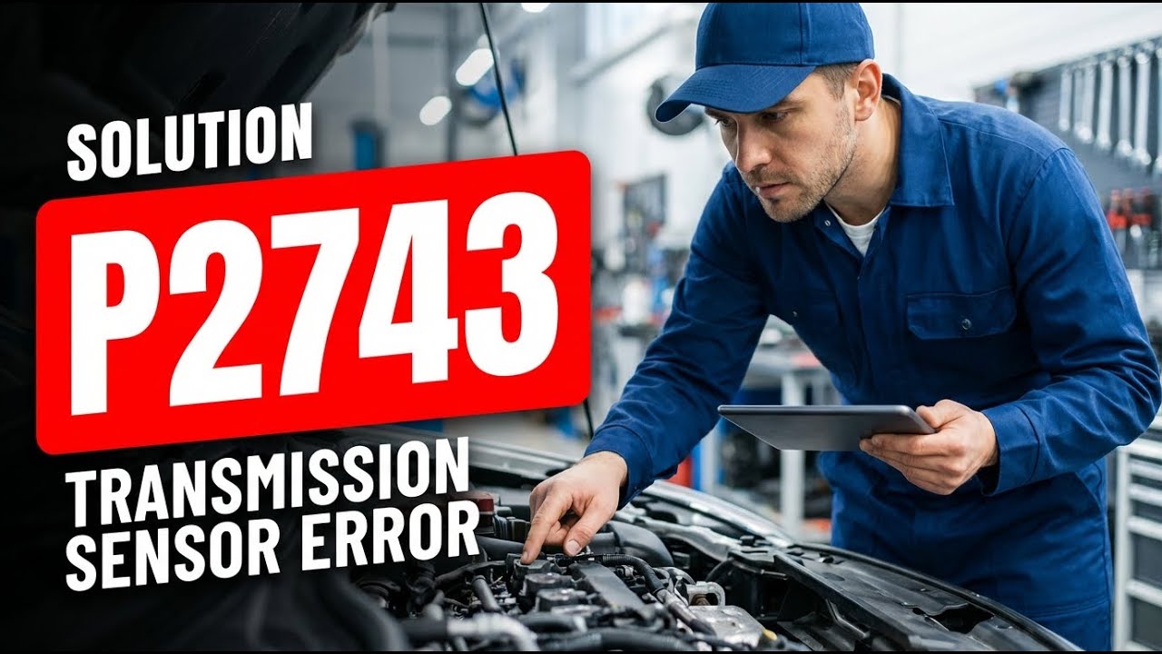 P2723 Code Repair How To Fix P2743 OBD II Error Code - Transmission Fluid Temp Sensor B ...