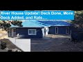 River House Update: Deck Finished, Rats Caught, New Ideas, and More!