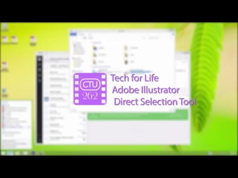 Adobe Illustrator - Using the Direct Selection Tool to Modify Shapes
