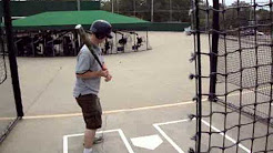 Fish Attempting to Hit 90 MPH Pitches at the Batting Cages, Kris Bryant - MLB Draft Prospect - Batting Cage, Hitting A 250 MPH Fastball | Stanley Anderson, DIY batting cage backyard design, Crazy girl goes to batting cage with flip flops gets a surprise