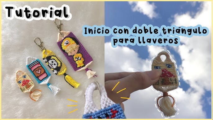 Patrones alpha con las letras alfabeto o abecedario para hacer pulsera de  hilo de macramé con nom…