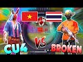 C4 vs BROKEN | Việt Nam Hay ThaiLanD Là Vua Kéo Tâm Free Fire | Highlights Free Fire