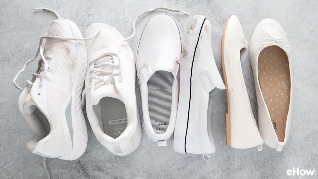 How to Clean White Shoes YouTube