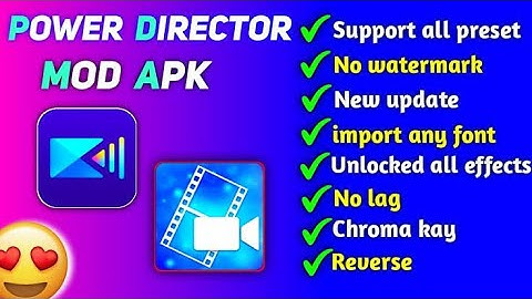 POWER DIRECTOR APK HACK/TRICK WITH PROOF😎ALL OVER VIEWER👍/LINK IN DESCRIPTION⬇️