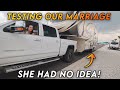 Wife Attempts to Park a $150,000 RV Setup - FIRST TIME