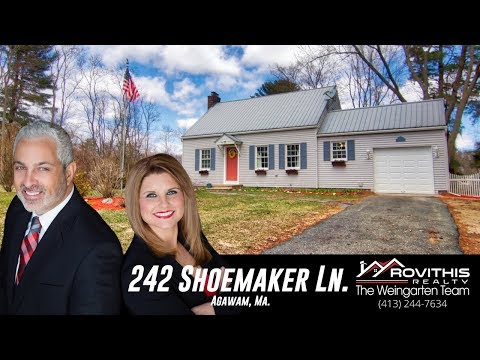 242 Shoemaker Ln, Agawam, MA home video tour
