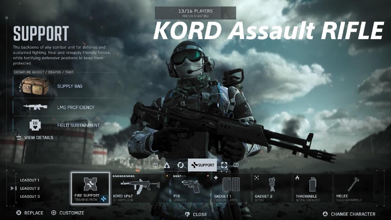 Battlefield 6 KORD Assault RIFLE Gameplay