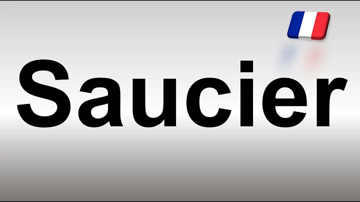 How to Pronounce Saucier? (CORRECTLY)