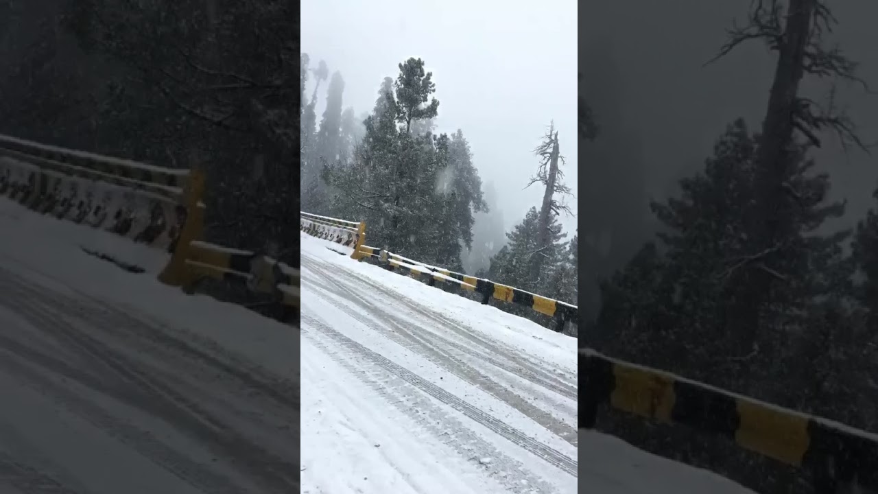 Murree Snow Fall || Winter Season || Short Clip 