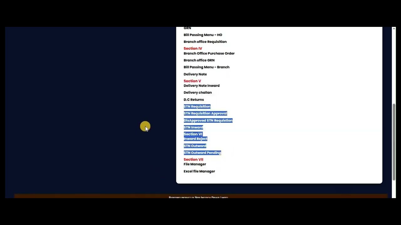 Infraconsoft 4.0  Inventory Transaction Training part 10 video in Hindi