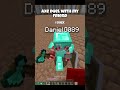 axe duel with friend  #java #minecraft #pvp