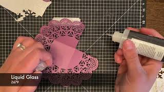 Technique Tuesday #242 - Fancy Doily Dress - Just Say Scrap with Close To My Heart